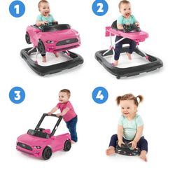 4 In 1 Pink Ford Mustang Walker