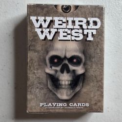Elephant Playing Cards Weird West Cowboy Skull Western Poker Deck Sealed NEW