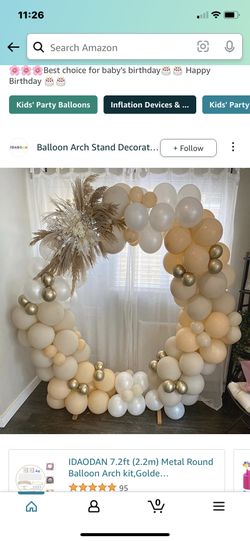 Balloon decorations