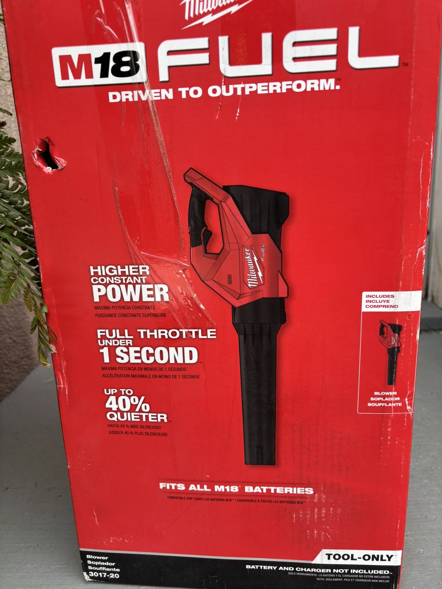 Milwaukee M18 Blower (tool-Only)