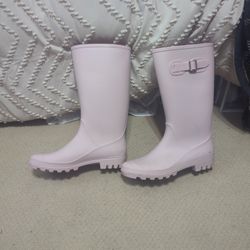 Pink Rain or Garden Boots
