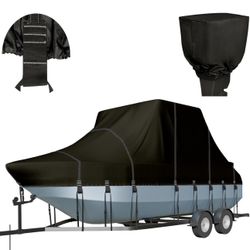 Heavy Duty T-Top Boat Cover 900D Solution Dyed Trailerable T Top Boat Cover 