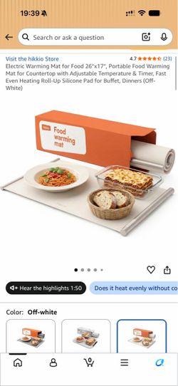 Electric Warming Mat