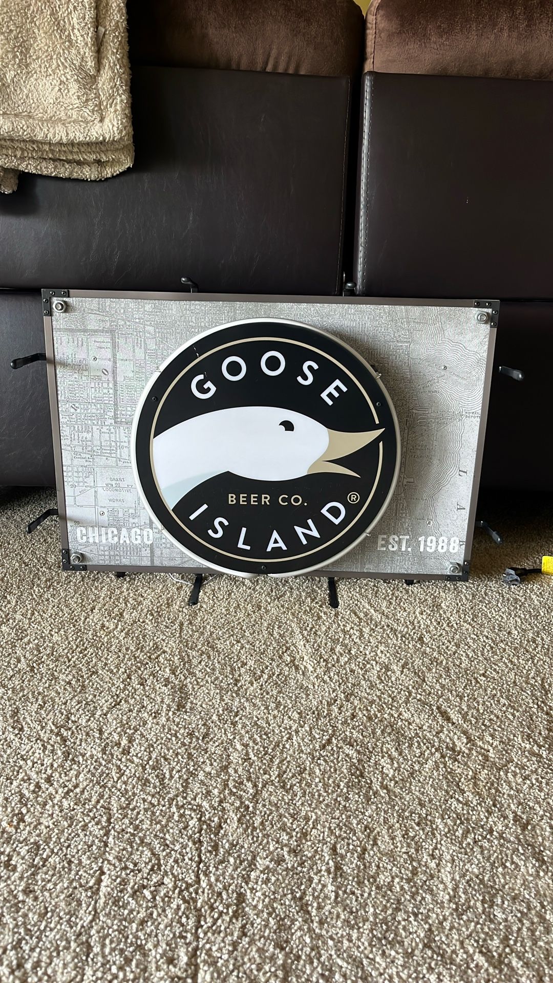 Goose island Neon Sign