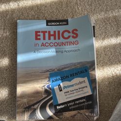 Ethics In Accounting: A Decision Making Approach
