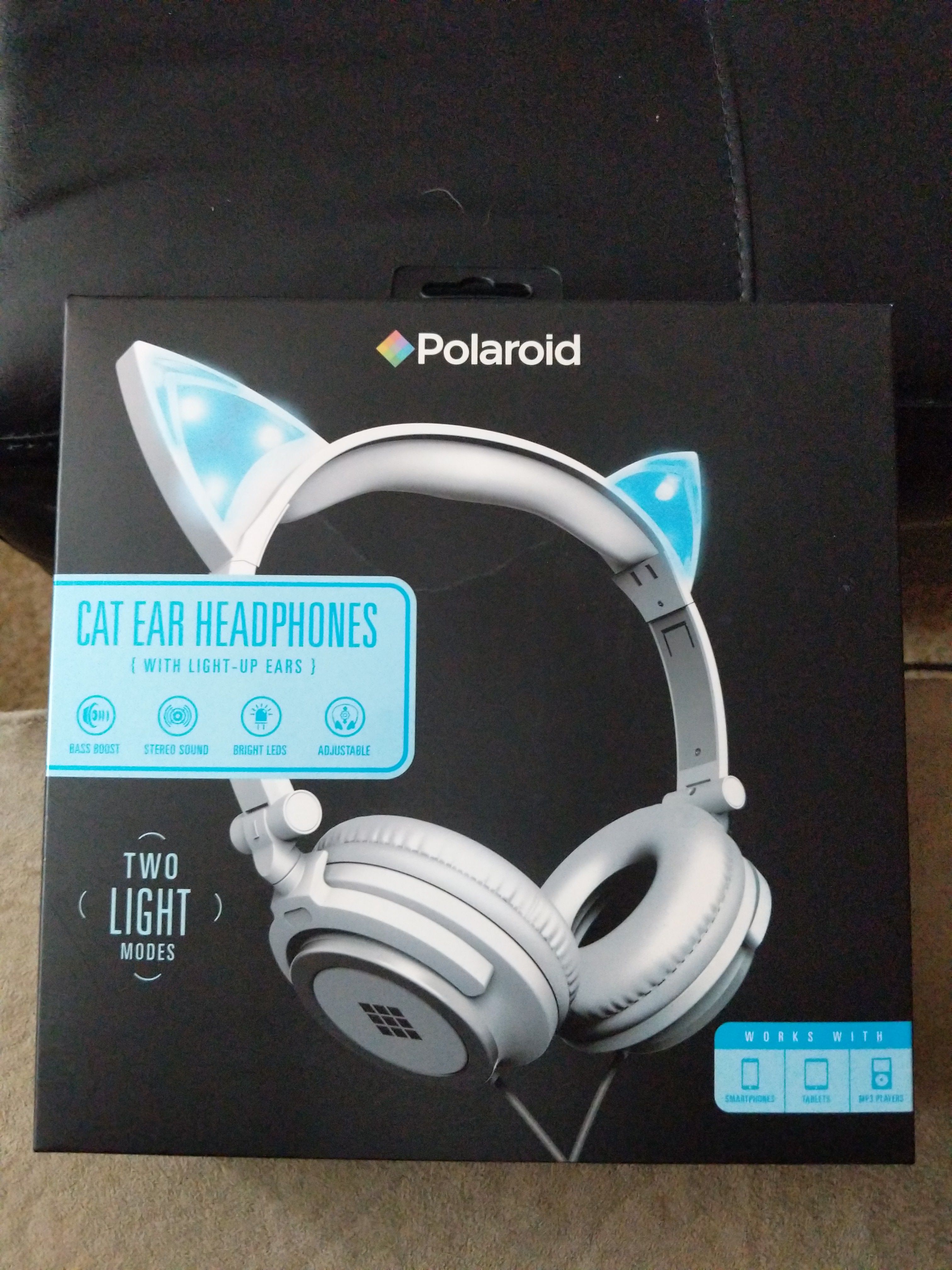 Polaroid Cat Ear Headphones