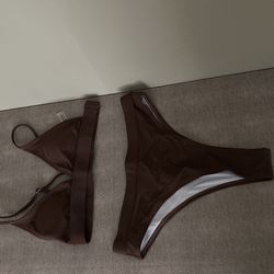 Brown Bathing Suit 