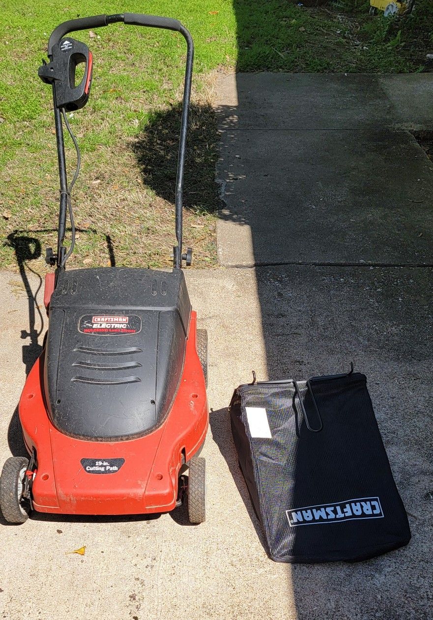 Craftsman Electric Mulching Lawnmower