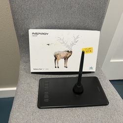 Huion Inspiroy H640P Tablet drawing