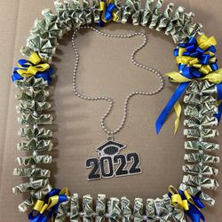 Congratulations Grad Class Of 2022 Money Lei