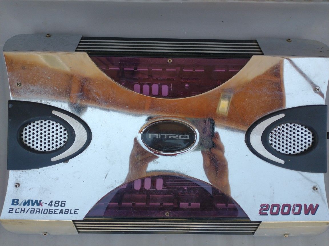 Nitro Car Amplifier 2000 W