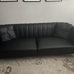 Black Modern Couch MSRP $400