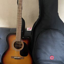 Bendo Guitarra Acustca Electric Como Nica Con Estuche