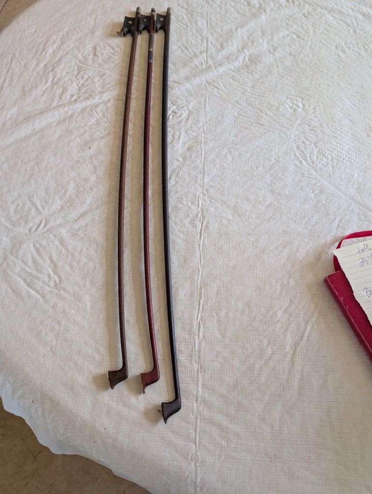 Vintage Violin Bows Need To Be Restored