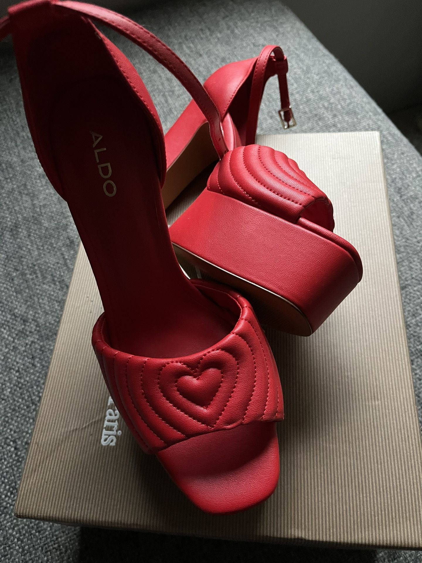 Aldo Red Heels- Size 7.5- New