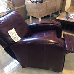 Leather Recliner 