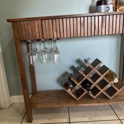 White Oak Side table