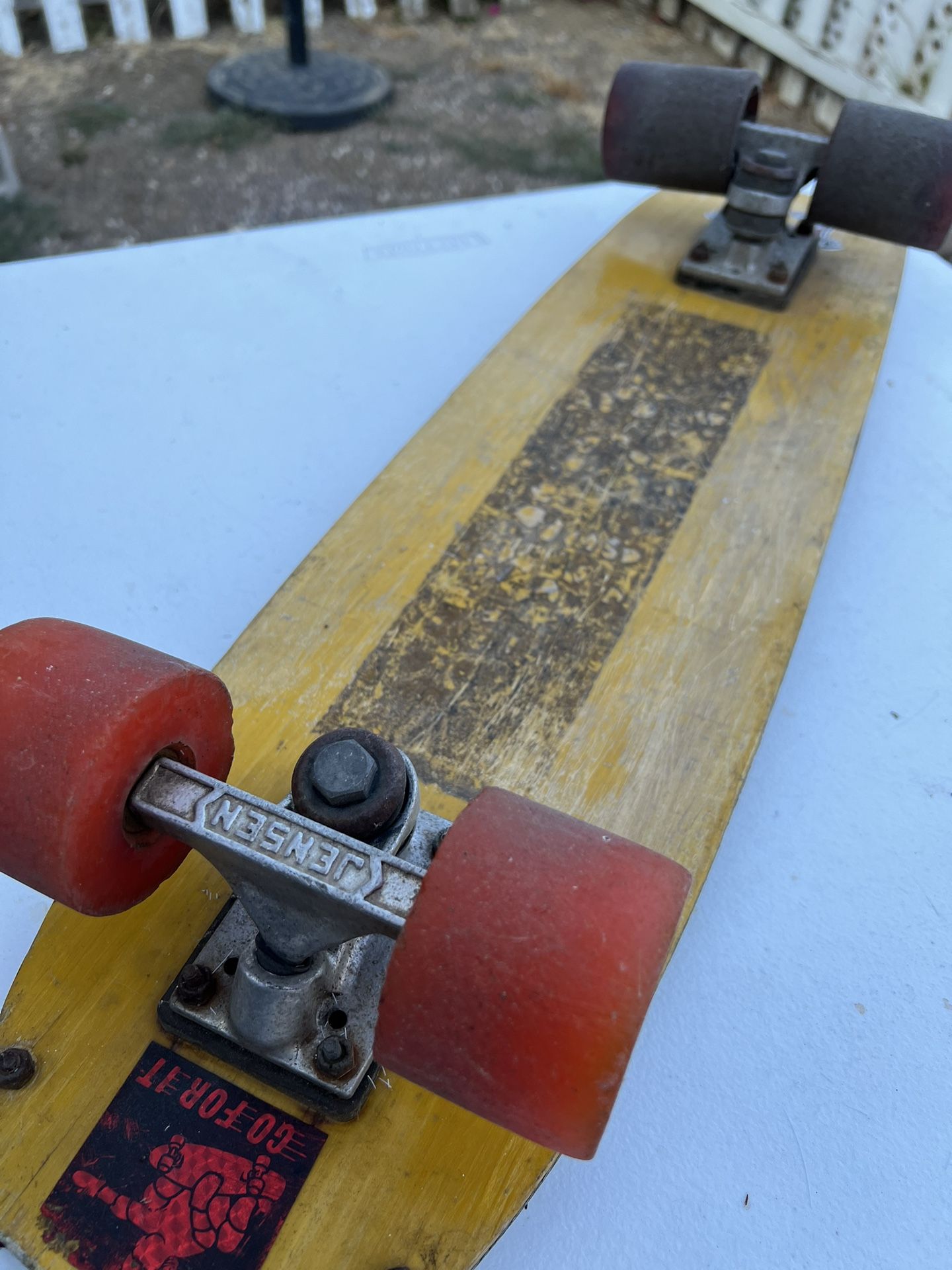 💎RARE ! 1970’s Vintage Jensen Skateboard!