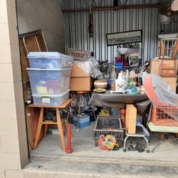 Toms River Tomorrow And Friday Huge Storage Locker Contents Furniture, Stools, Tables, Chairs - Glass - Tools - Cast Iron - Door Stops - Salvage 