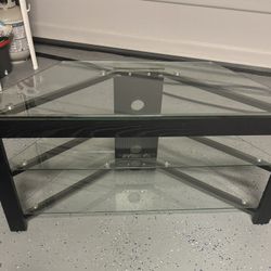 3-Tier Glass TV Stand 