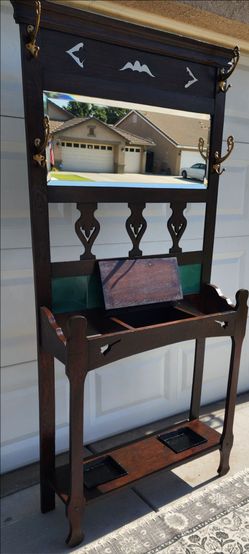 Vintage Hall tree Coat Hanger