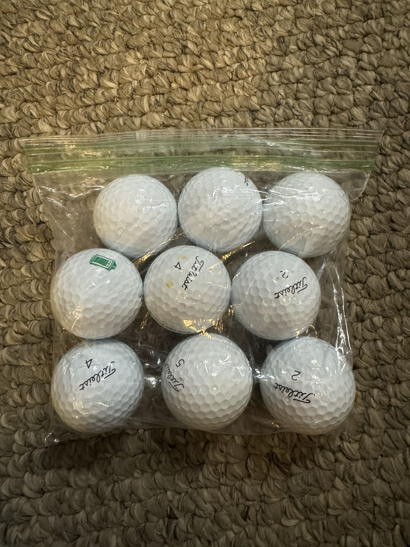 Used Titleist Pro V1 Golf Balls