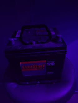 Car battery 600cca 1200 rc