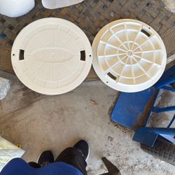 2 Pool Filter Covers  10” Across BRAND NEW