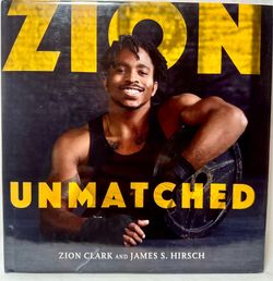 Zion Unmatched Hand Signed Book Autographed by Zion Clark
