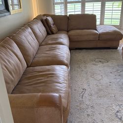 Italian Gamma  Leather Sectional Sofa
