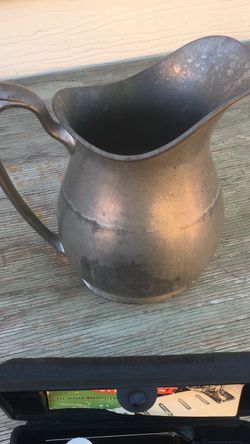 Pewter Pitcher