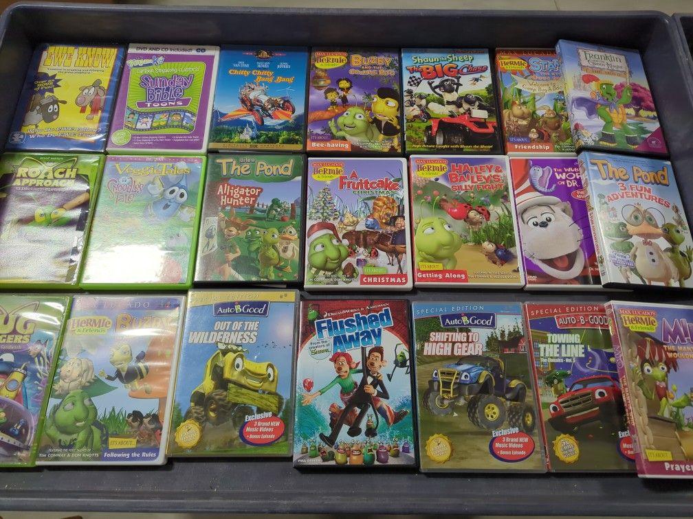 Kids dvd's