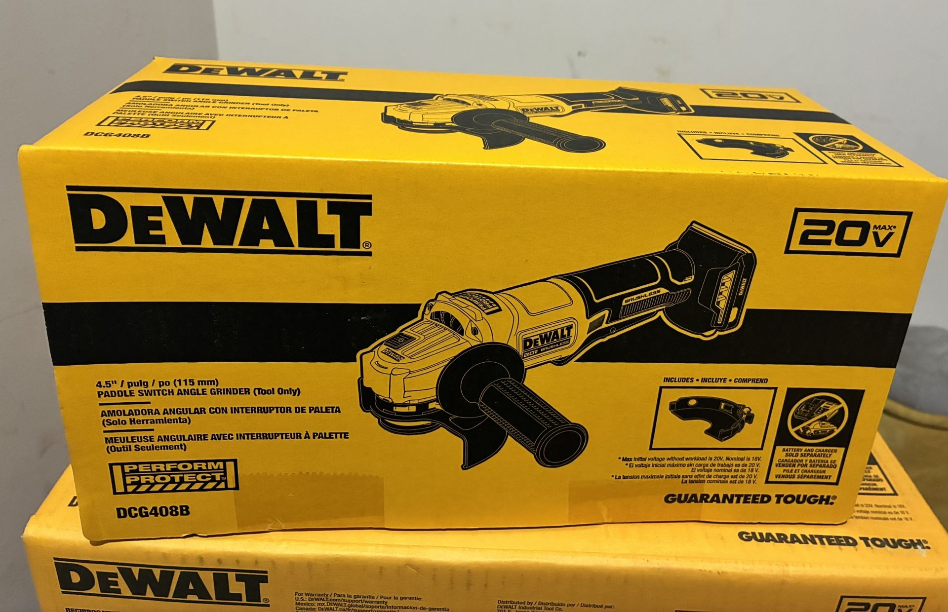 Dewalt 20v Angle Grinder