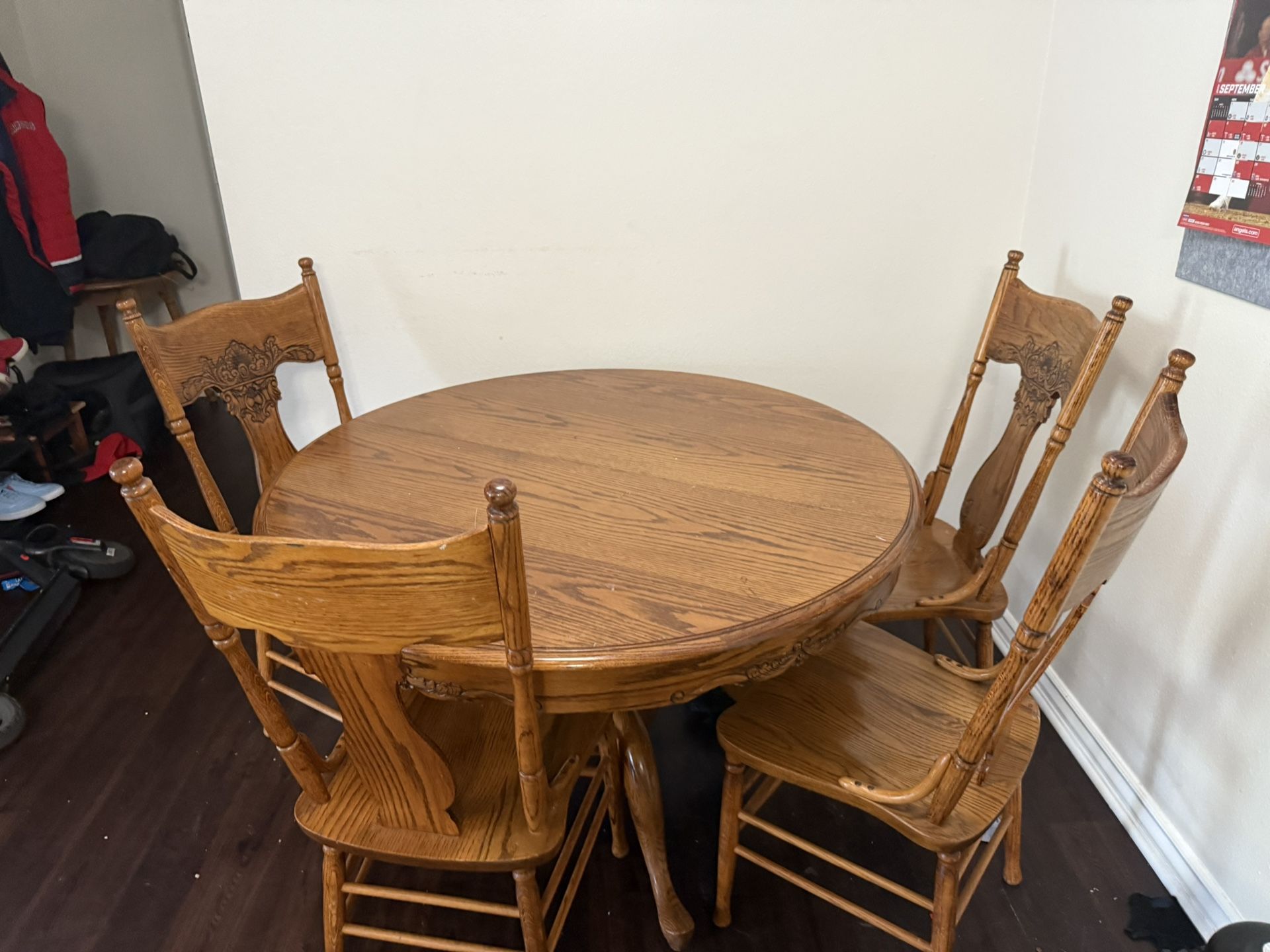 Table And Four Chairs