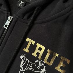 True Religion Black Hoodie 