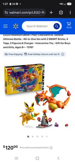 LEGO Pokémon Charizard vs. Jolteon Ultimate Battle Set 72167