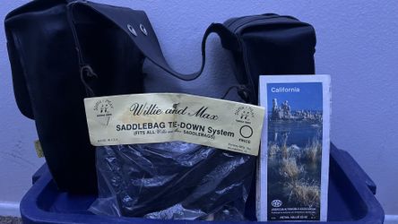 Willie & Max Standard Series Straight Saddlebags