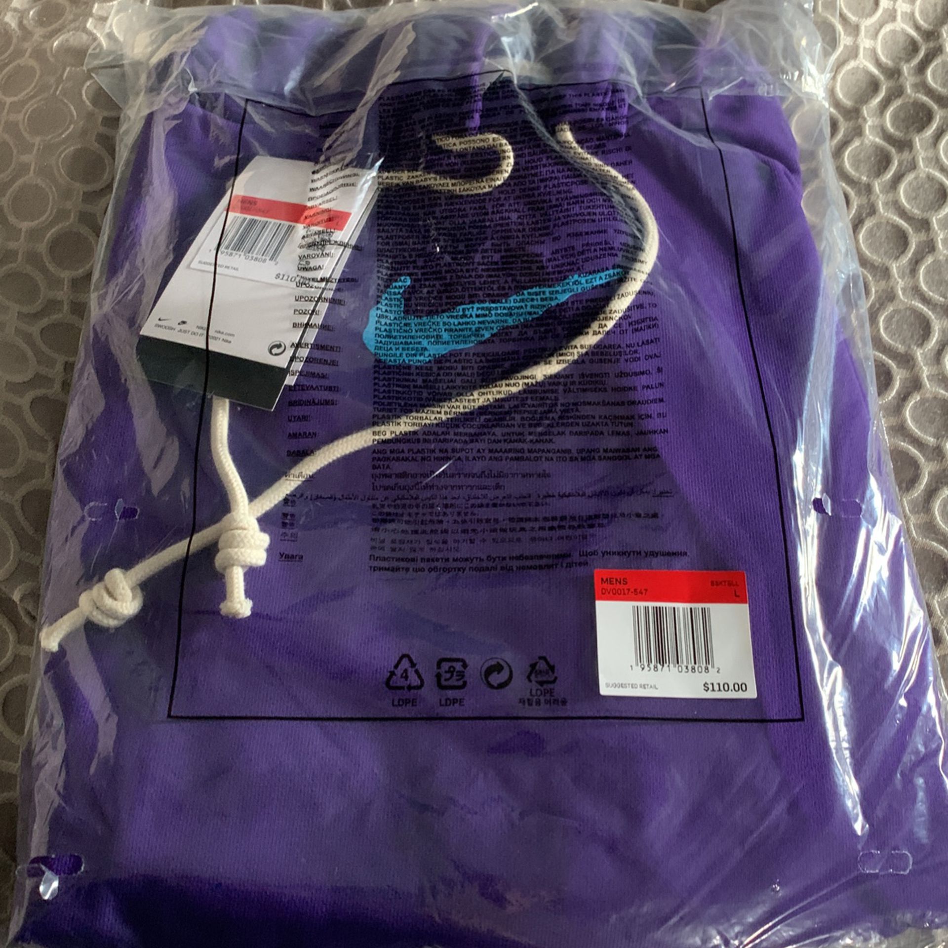 SNKR_TWITR on X: LeBron x Fruity Pebbles Nike 'Court Purple' Apparel  Hoodie ->  Tee ->  #AD   / X