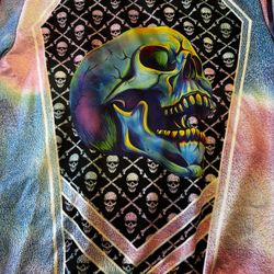 Multicolor Skull Sweater 