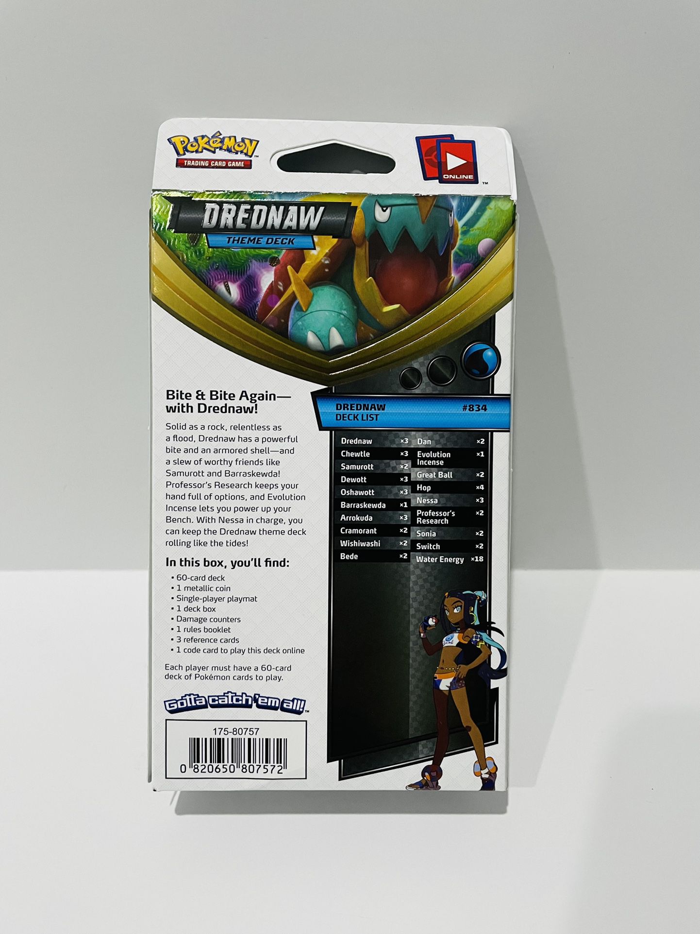 Pokemon Sword & Shield VIVID VOLTAGE DREDNAW Theme Deck - Brand New