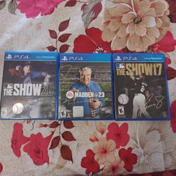 ps4 games (great condition) 