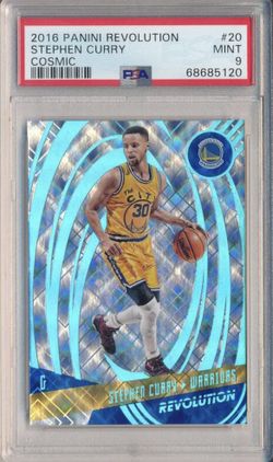 2016 Panini Revolution Cosmic #20 Stephen Curry /100 PSA 9