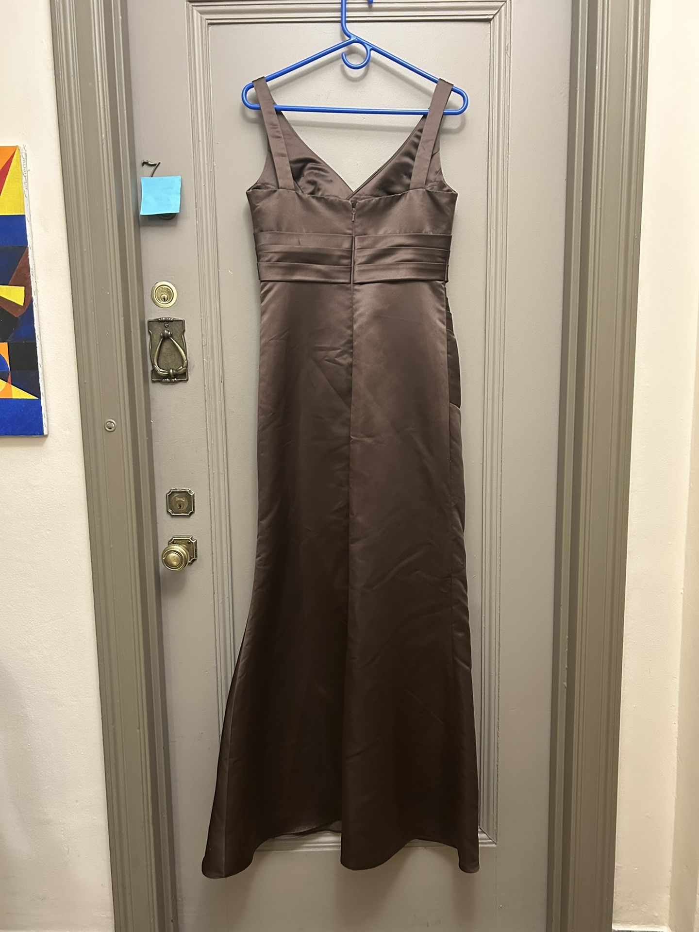 Bill Levkoff Formal Long Brown Dress Size 10