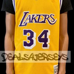 Shaquille O’Neal Lakers nba jerseys
