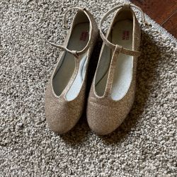 Gold "Lil Layla Dress Shoe" Harper Canyon