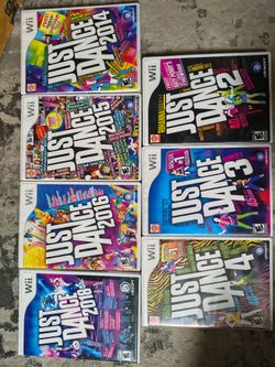 Just Dance lot for Wii