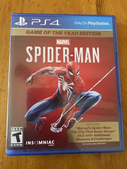 Spider-Man Game Of The Year Edition 
