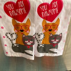 Valentines Hand Towels