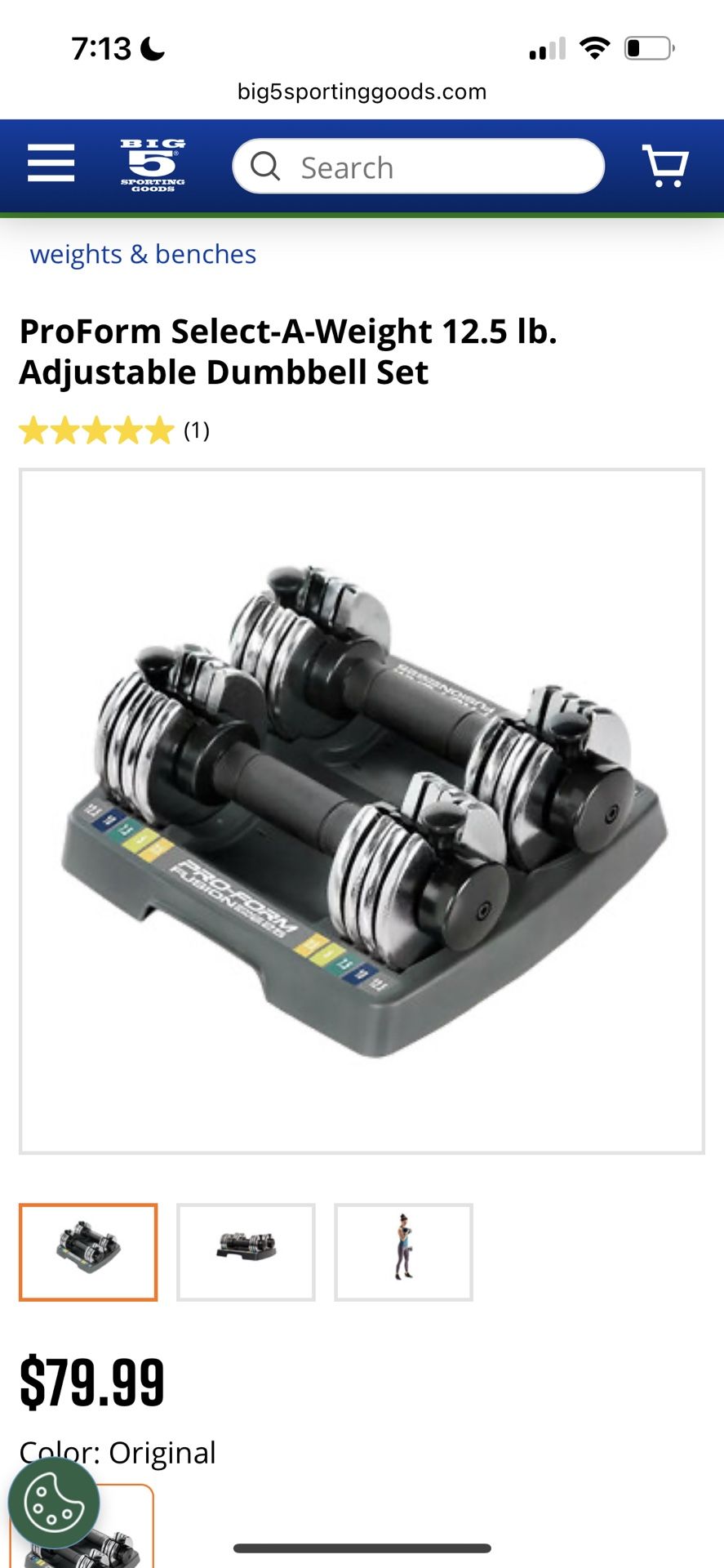 Dumbbells Adjustable 