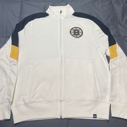 Men’s Boston Bruins Track Jacket - Size Small